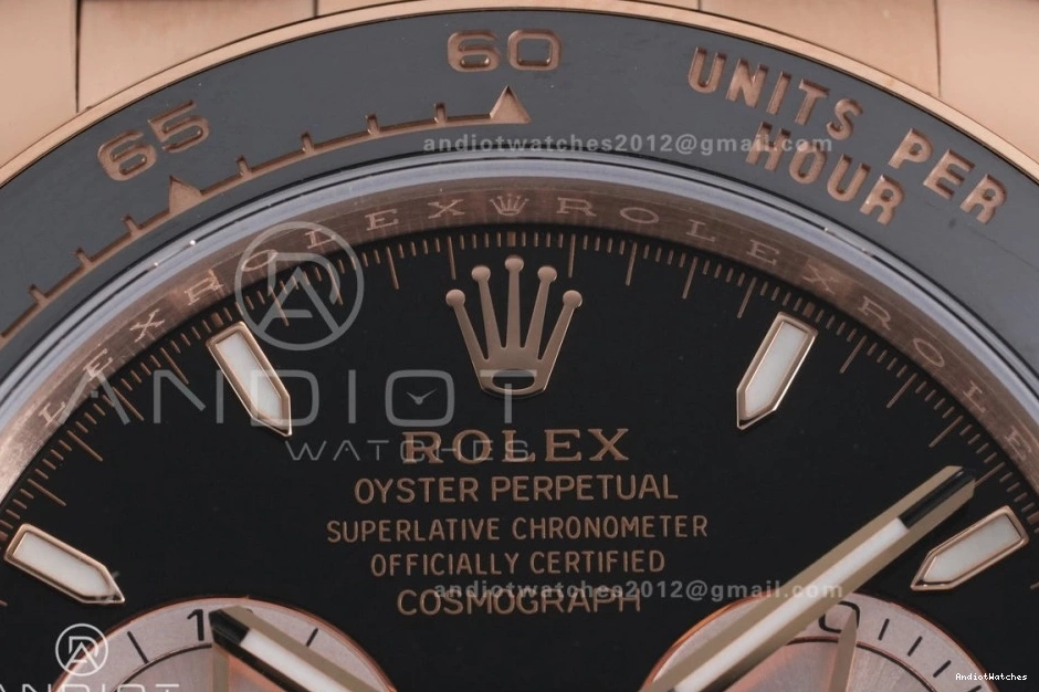 1:1 Sub-dial Edition RG VSF Sophisticated Marker 798 On Oyster-flex Best DD Gain Dial Stick Strap 126515 Black Weight Daytona 0826